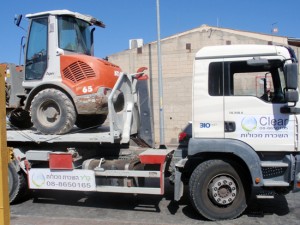 הובלת בבוקט לאתר עבודה